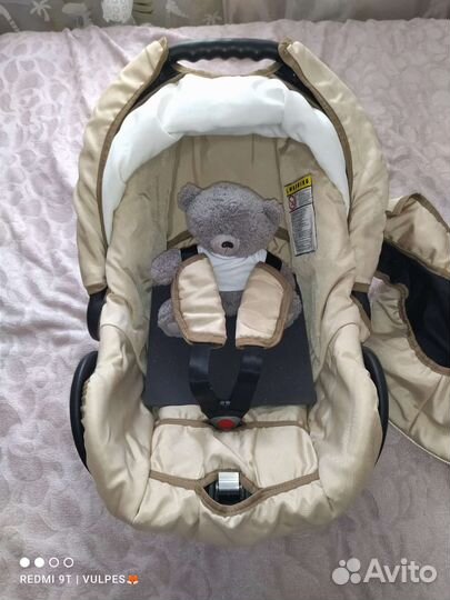Автокресло переноска 0+ с вкладышем