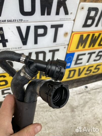 Патрубок отопителя Skoda Octavia, VW Golf 4