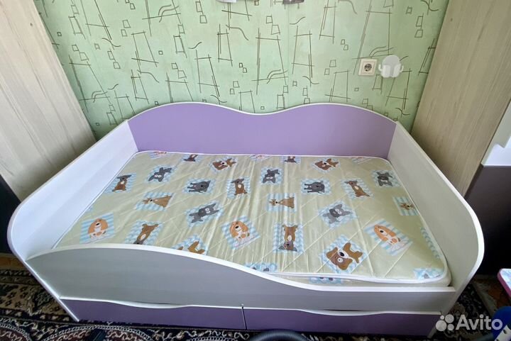 Кровать для девочки 160х80