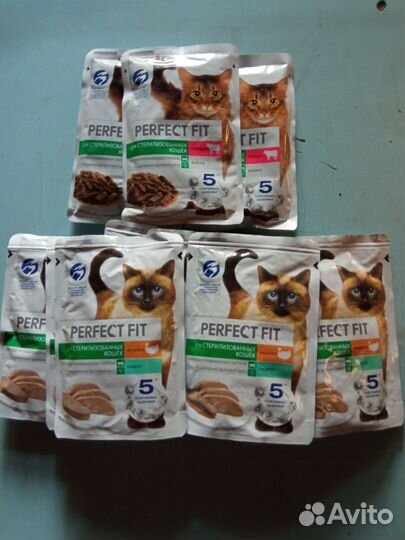 Корм влажный для кошек и собак разный