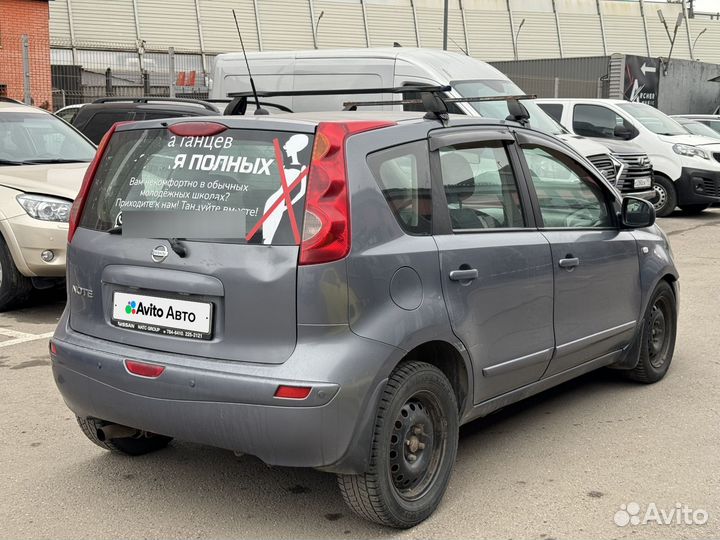 Nissan Note 1.6 AT, 2007, 322 000 км