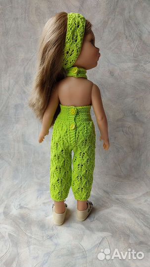 Вязаная одежда для кукол Паола Рейна 32-34 см