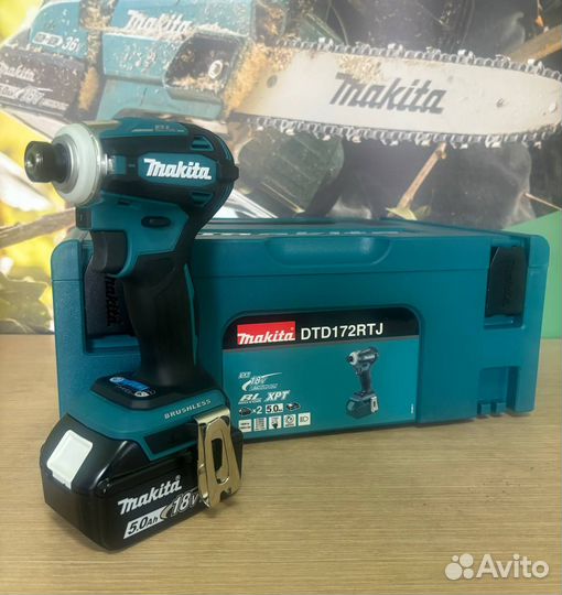 Аккумуляторный ударный шуруповерт Makita DTD172RTJ