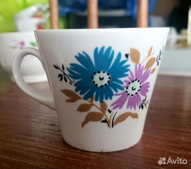 Чайные и кофейная чашки завод Пролетарий СССР