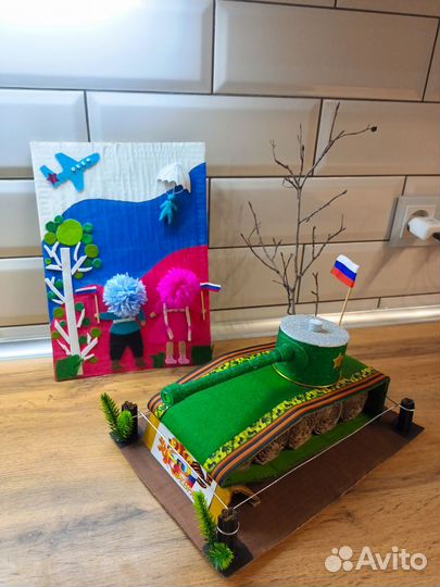 Поделки в сад или школу