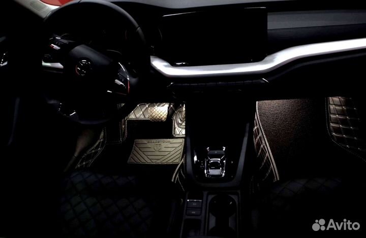 Автоковрики 3D для Skoda Octavia 2021г. A12