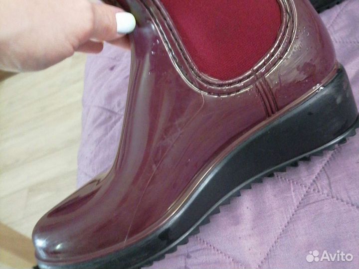 Сапожки резиновые