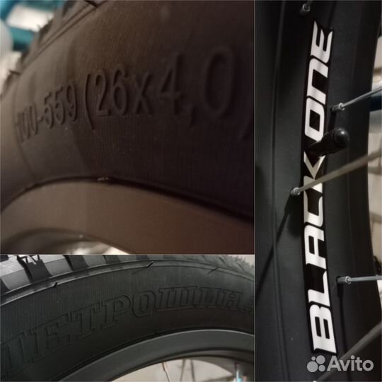 Новый фэтбайк black ONE Monster D 26