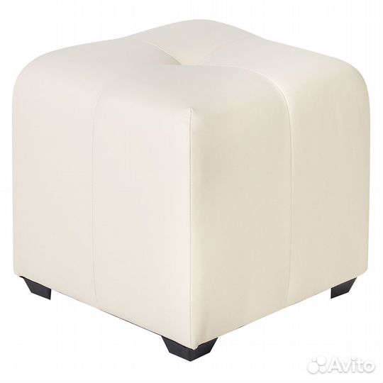 Пуф Николь Светло-Бежевый экокожа