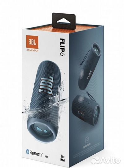 Колонка JBL flip 6, 30Вт