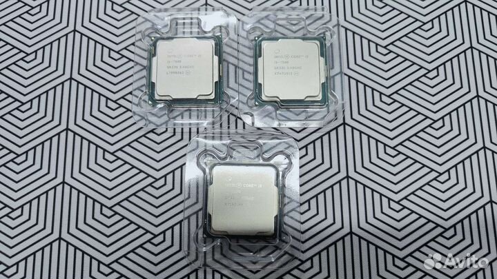 Intel Core i5-7500 / i5-7600К. Сняты с iMac 2017