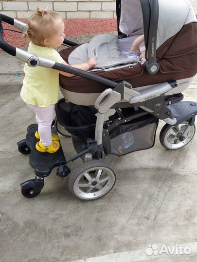 Подножка для второго ребенка на коляску