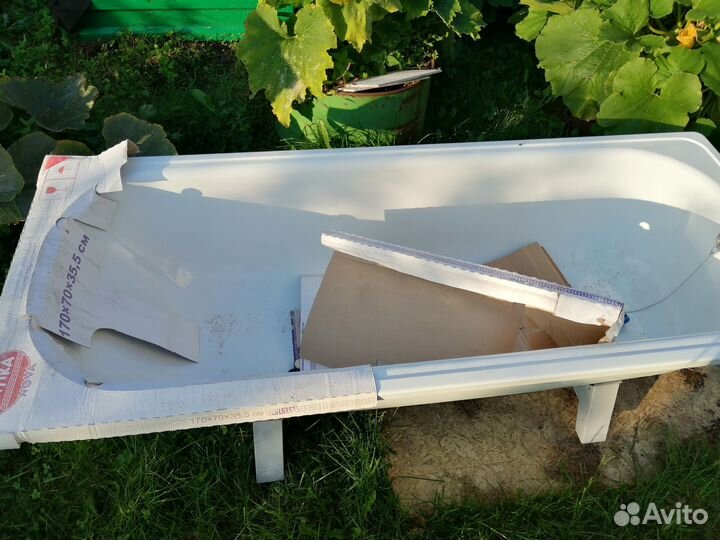 Ванна стальная новая 170