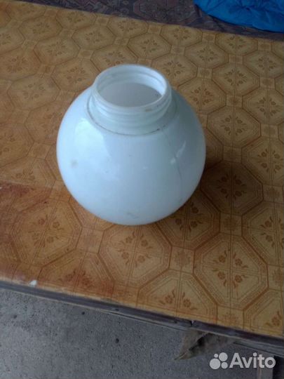 Плафоны стеклянные советские