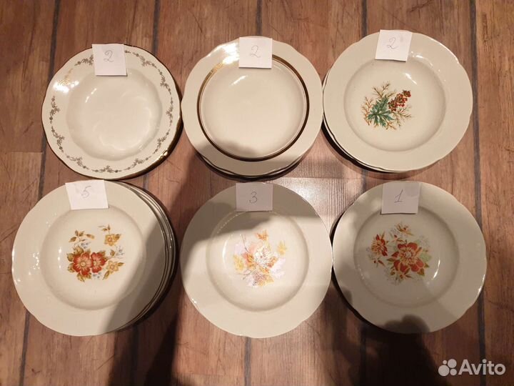 Тарелки СССР