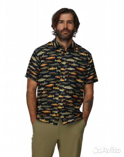 Рубашка с коротким рукавом Tailout SS Simms