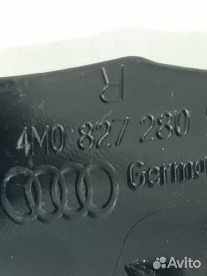 Накладка петли багажника правая Audi