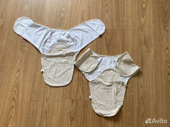 Трикотажные пеленки на липучках 2 шт