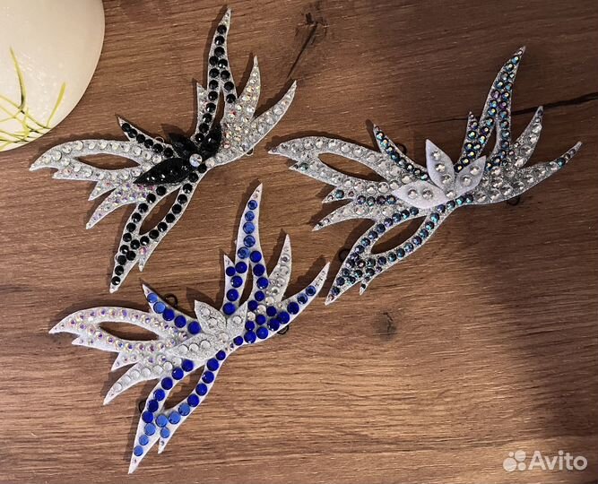 Украшение на пучок для гимнасток