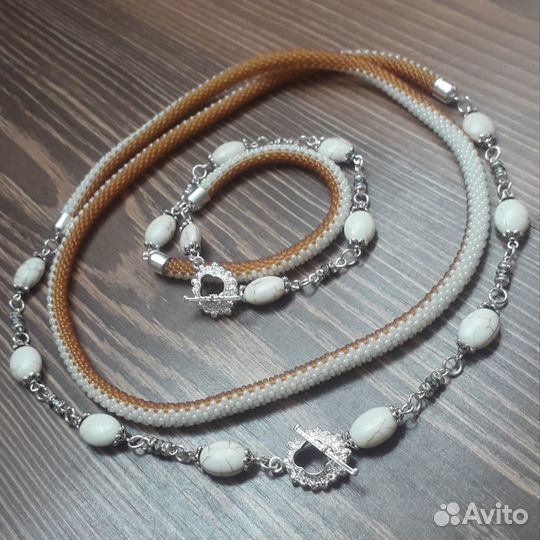 Жгуты из бисера