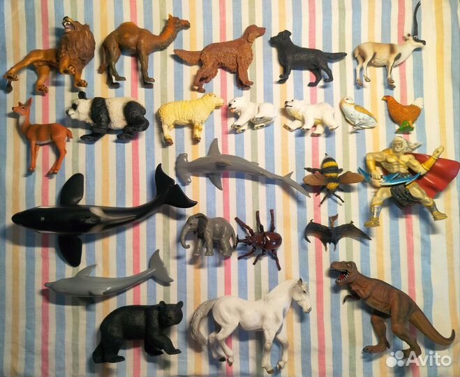 Фигурки животных разные