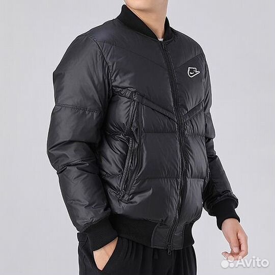 Бомбер, пуховик Nike, мужской