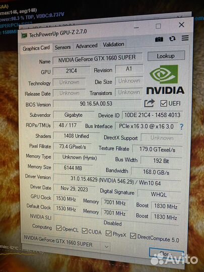 Игровой пк i5 12400 gtx 1660 super