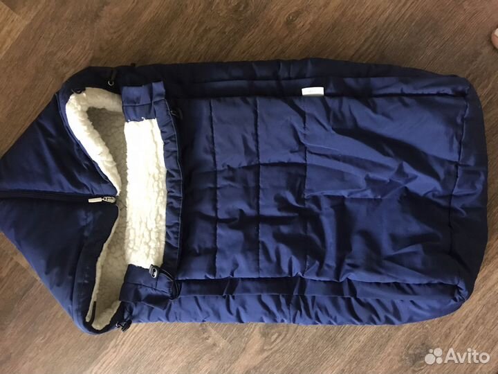 Конверт зимний на овчине