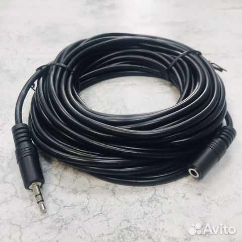 Удлинитель кабеля 3,5 mm jack 10м