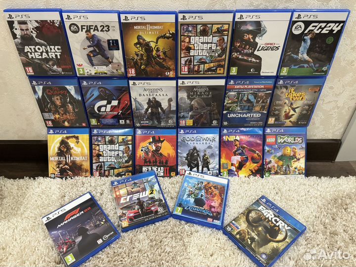 Игры на ps4 / ps5