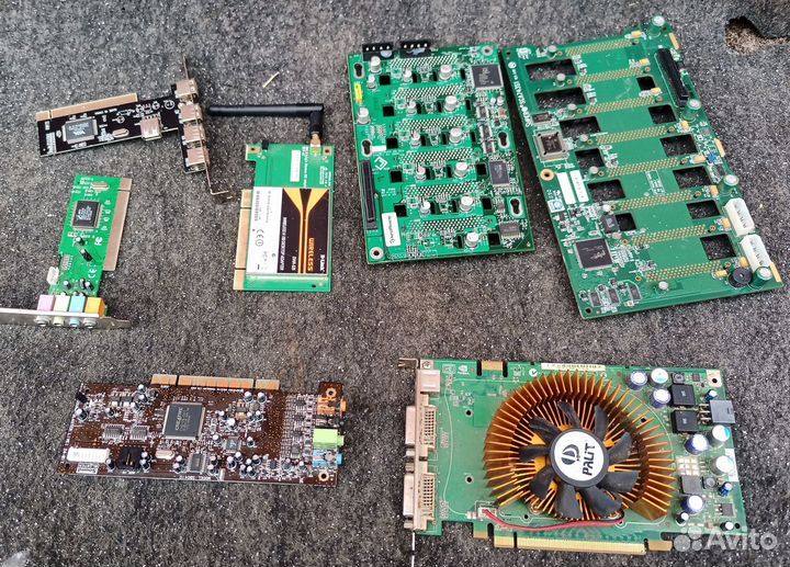 Старые комплектующие пк