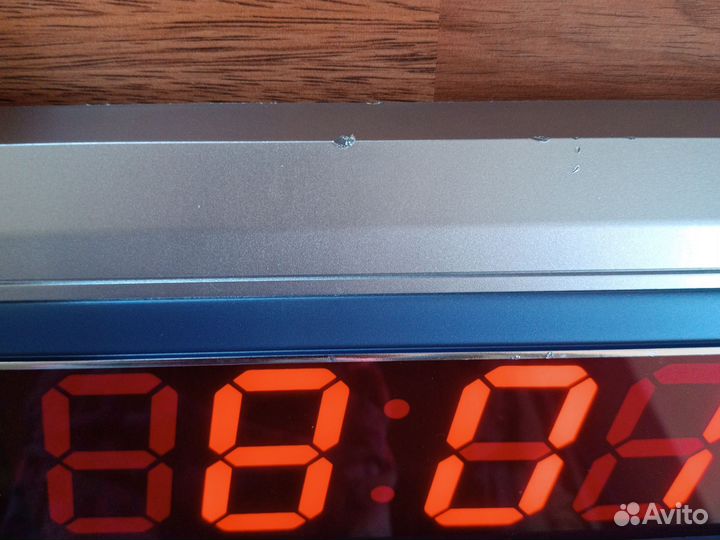 Новые электронные большие часы на стену