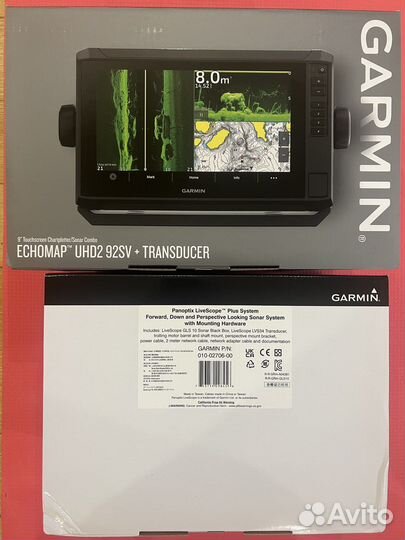 Garmin UHD2 92sv GT56 Panopitix LiveScope LVS34