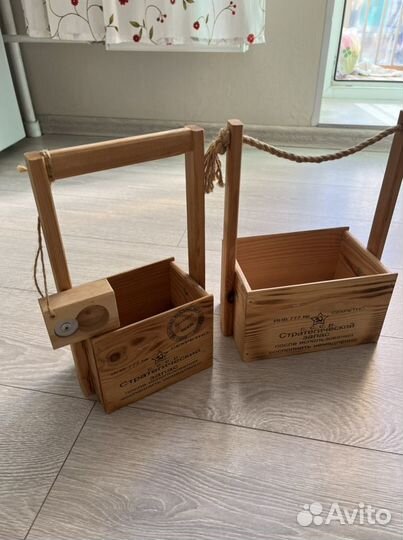 Коробка подарочная деревянная