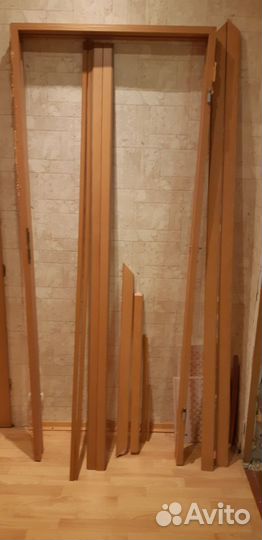 Дверь межкомнатная 700, коробка, наличники, ручка