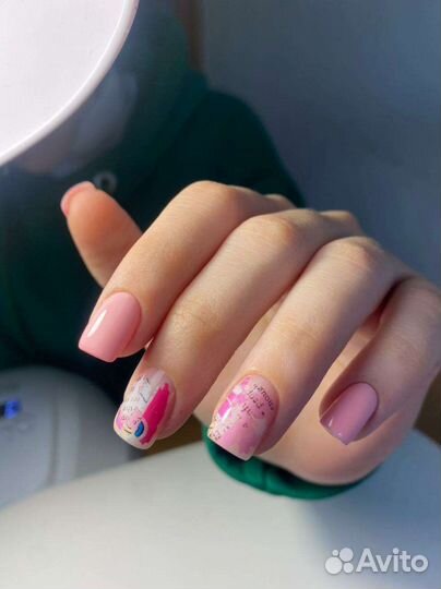 Маникюр с покрытием гель лак