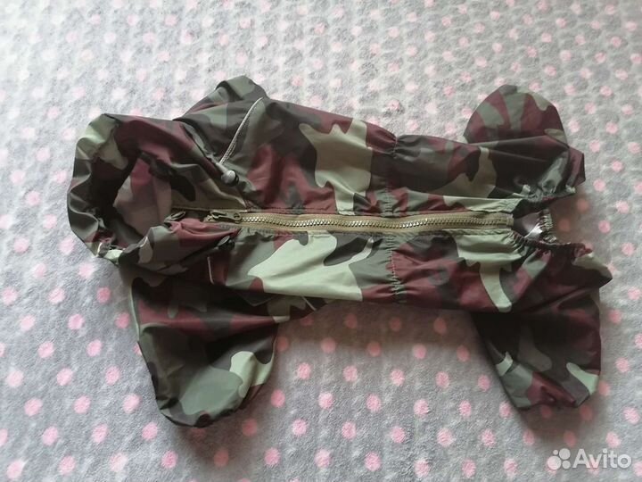 Дождевик для французского бульдога