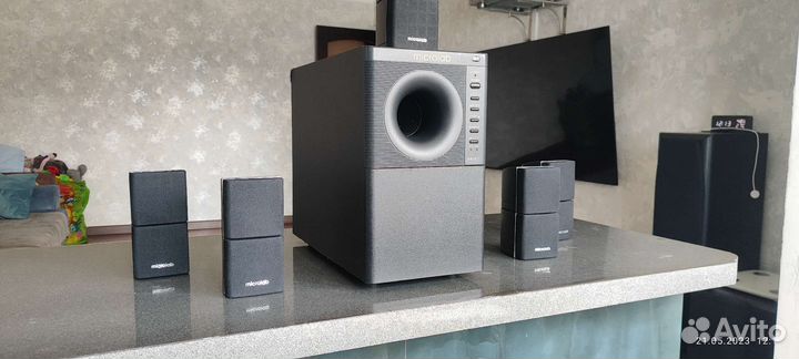 Колонки с сабвуфером Microlab x4/5.1