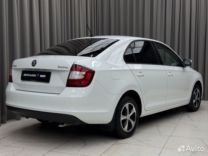 Skoda Rapid 1.6 МТ, 2018, 95 385 км