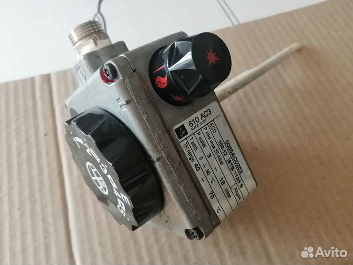 Газовый клапан Sit 610 STB 1135 S для бойлера Baxi