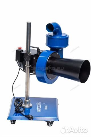 Установка мобильная для сбора выхлопных газов