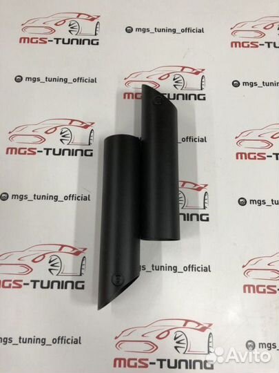 Насадки 2шт. B на Mercedes G-class black