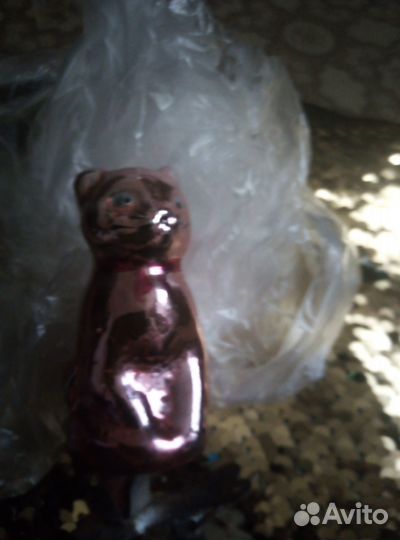 Старинная, елочная игрушка 1954г