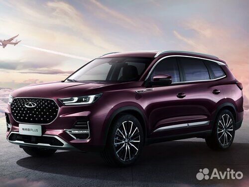 Коврик 3D в багажник Tiggo 8 Pro 2021-2023