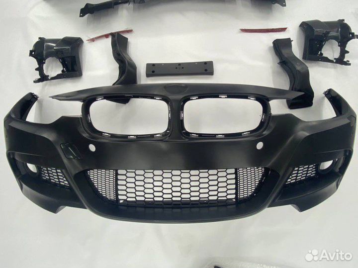 BMW 3 F30\F31 передний бампер Мтех М пакет