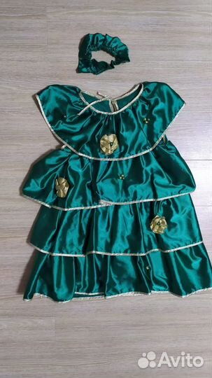 Карнавальный костюм Ёлочка 5-7лет