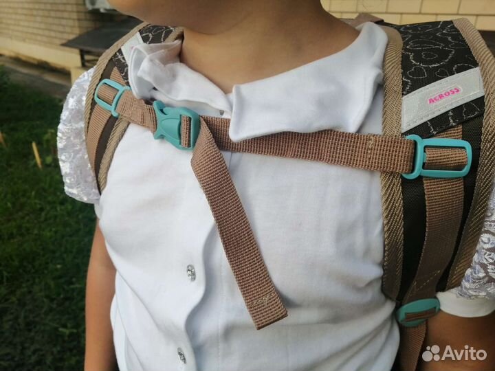 Рюкзак школьный для девочки across