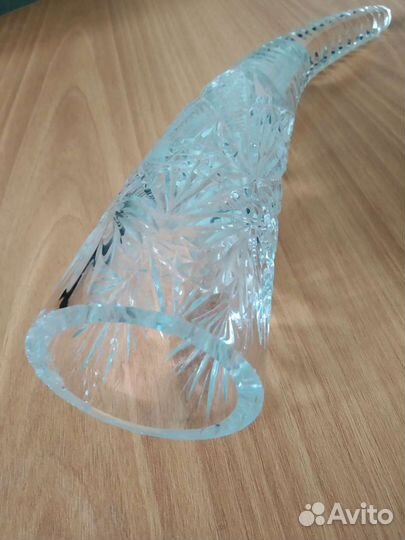 Рог хрустальный 450мл