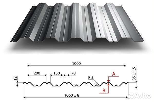Профнастил нс-35