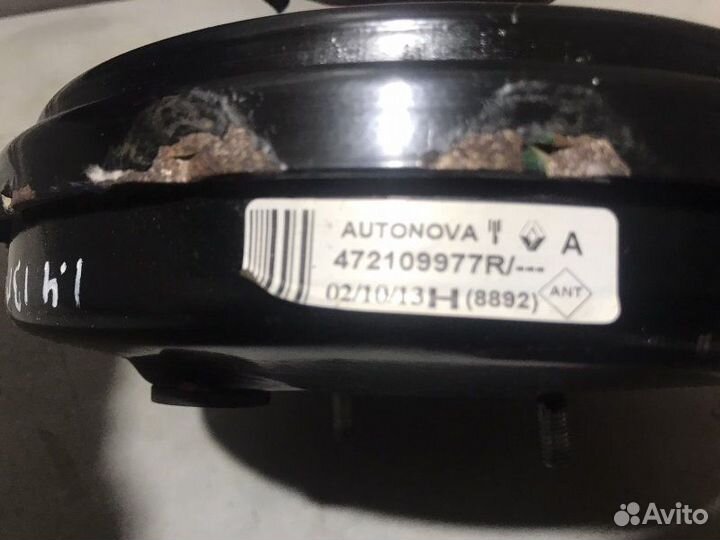 Вакуумный усилитель тормозов Renault Sandero